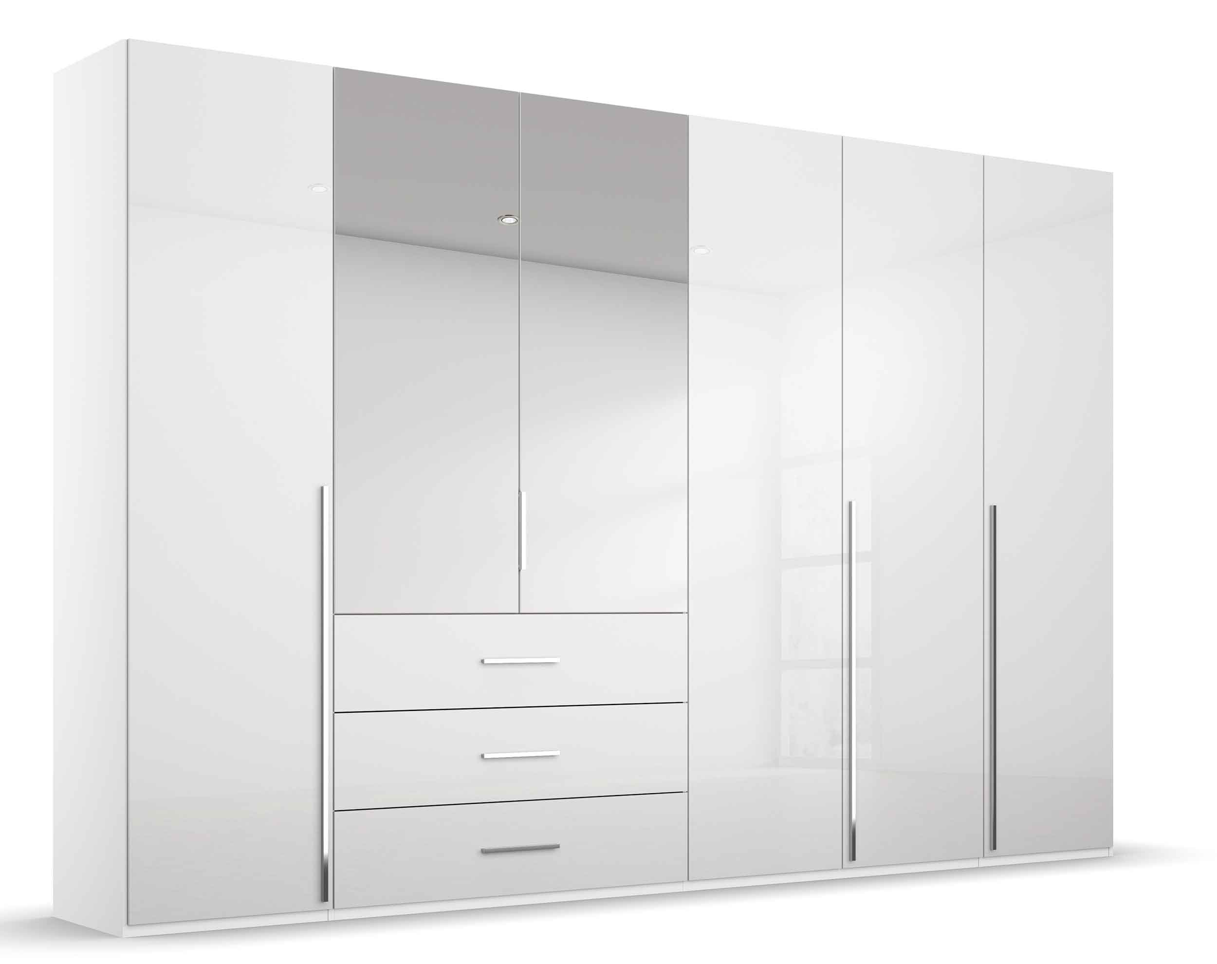 Rauch Montclar Kleiderschrank mit Spiegel und Schubladen