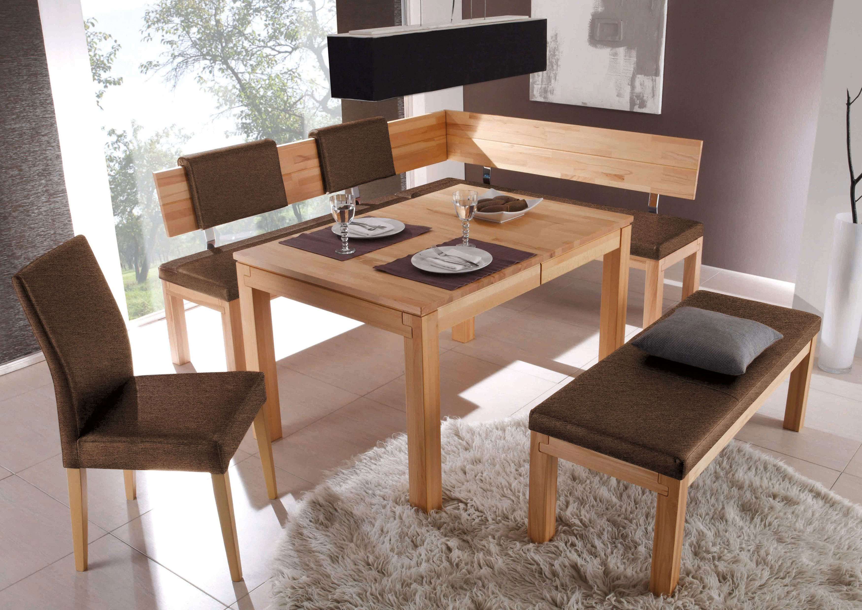 Standard Furniture Catania Eckbankgruppe massiv