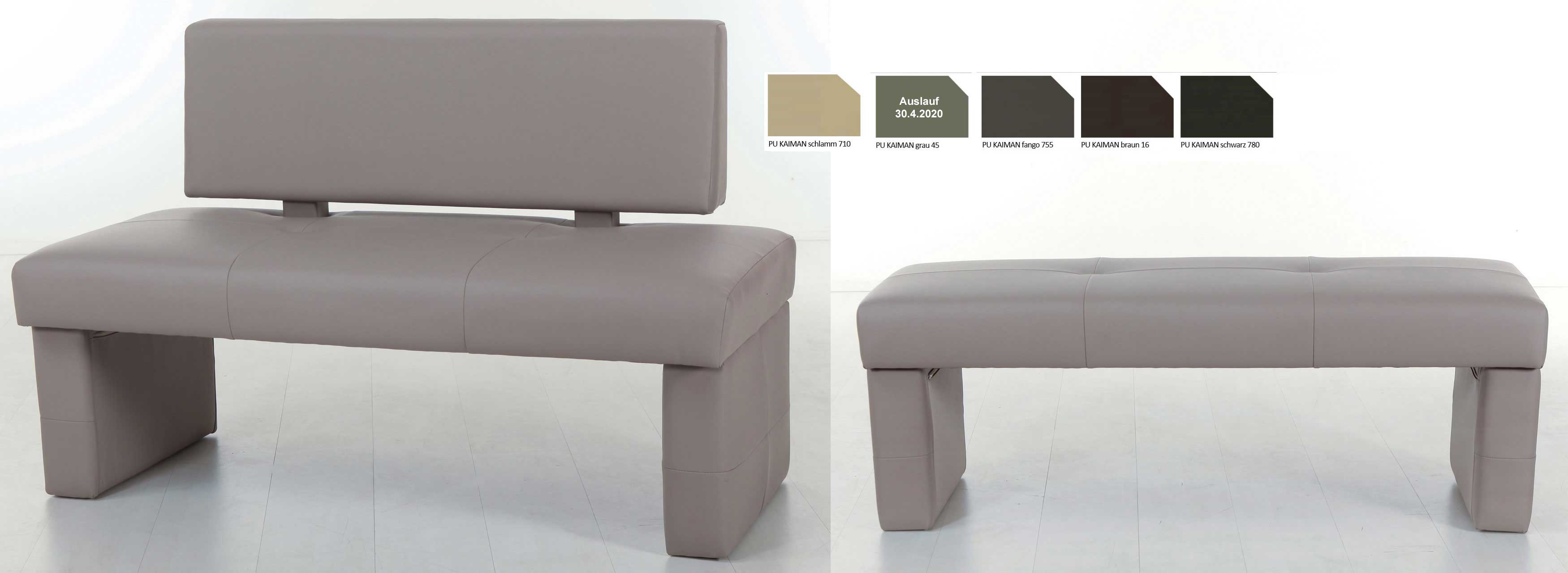 Standard Furniture Domino Polsterbank Kunstleder