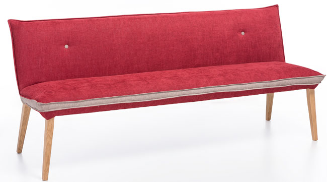 Standard Furniture Genua 1 Polsterbank rot