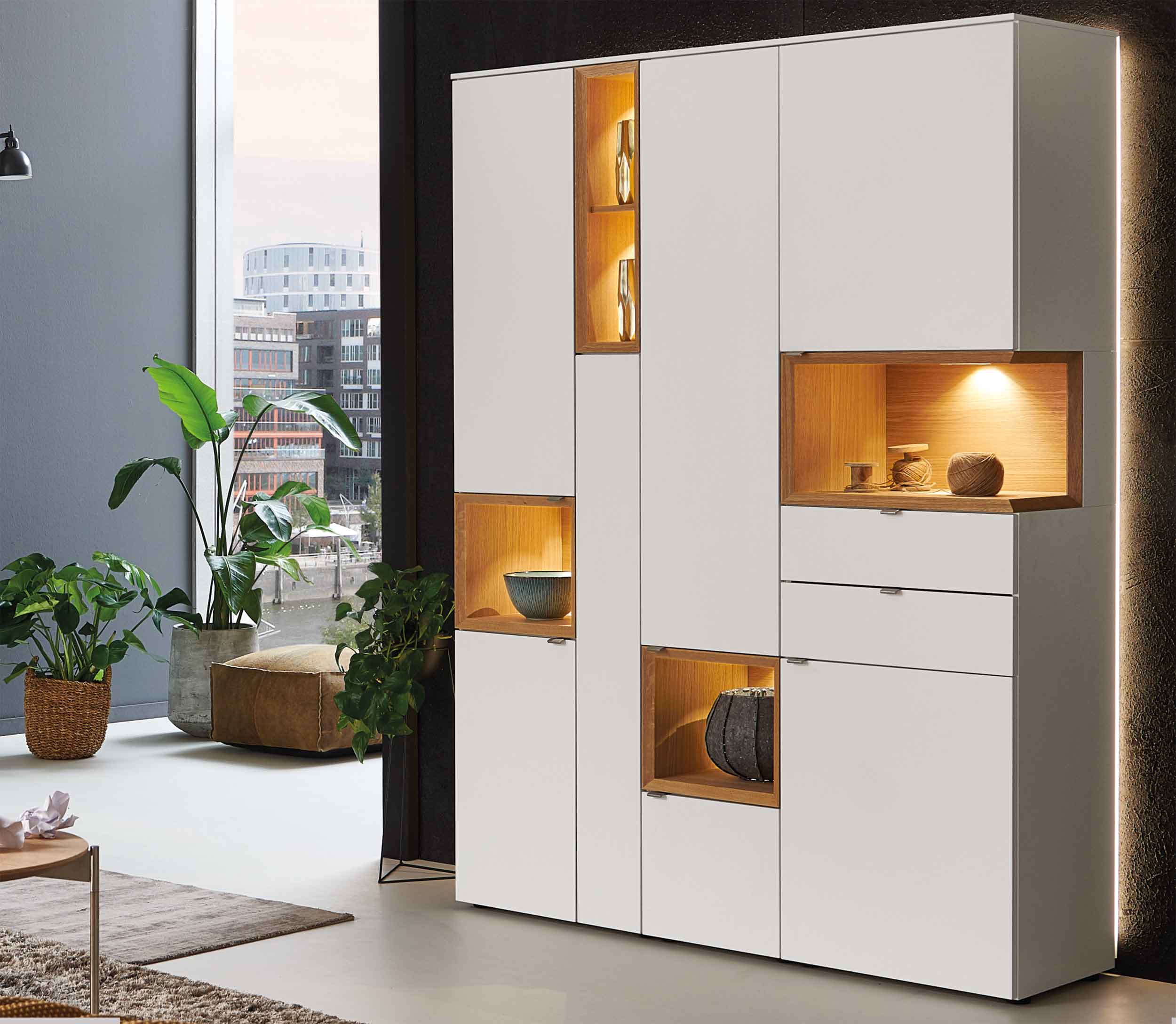 Venjakob Andiamo Home Wohnzimmer Schrank weiß